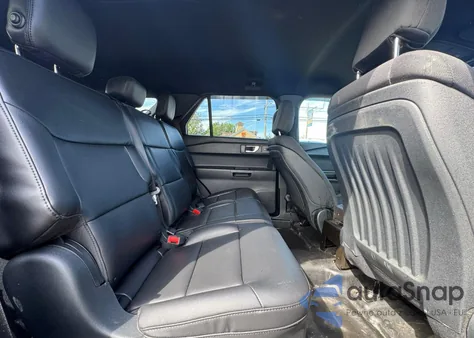 2020 Ford Explorer Police Interceptor from USA, damaged, VIN 1FM5K8AW4LGA95249